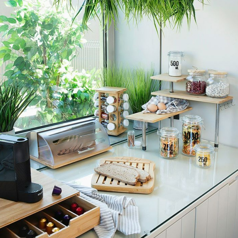 Comment organiser son plan de travail en cuisine