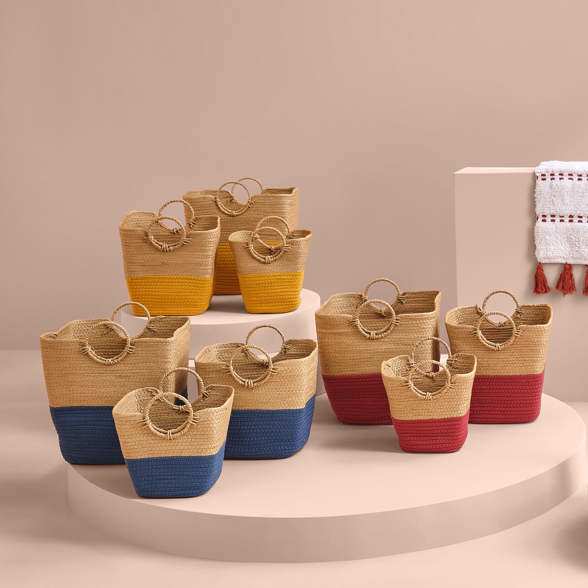 Des paniers pour organiser toutes les pièces