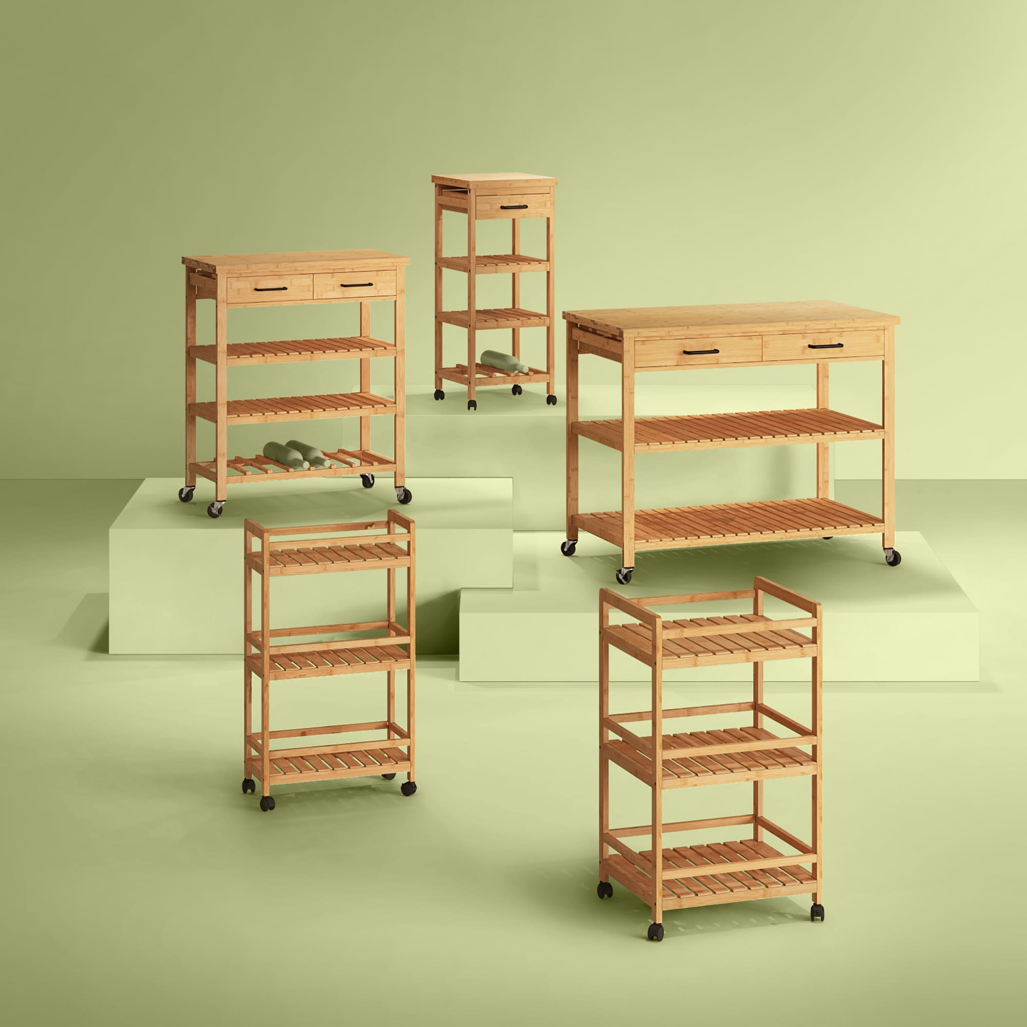 Tout sur les ilots de cuisine et leurs accessoires