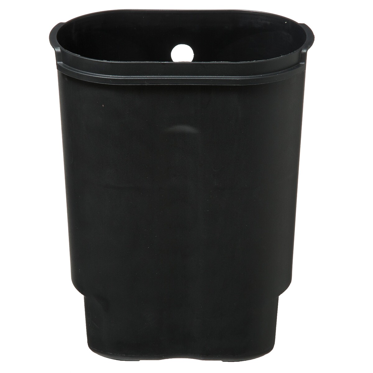 Poubelle soft close métal 6l, noir Siliflex