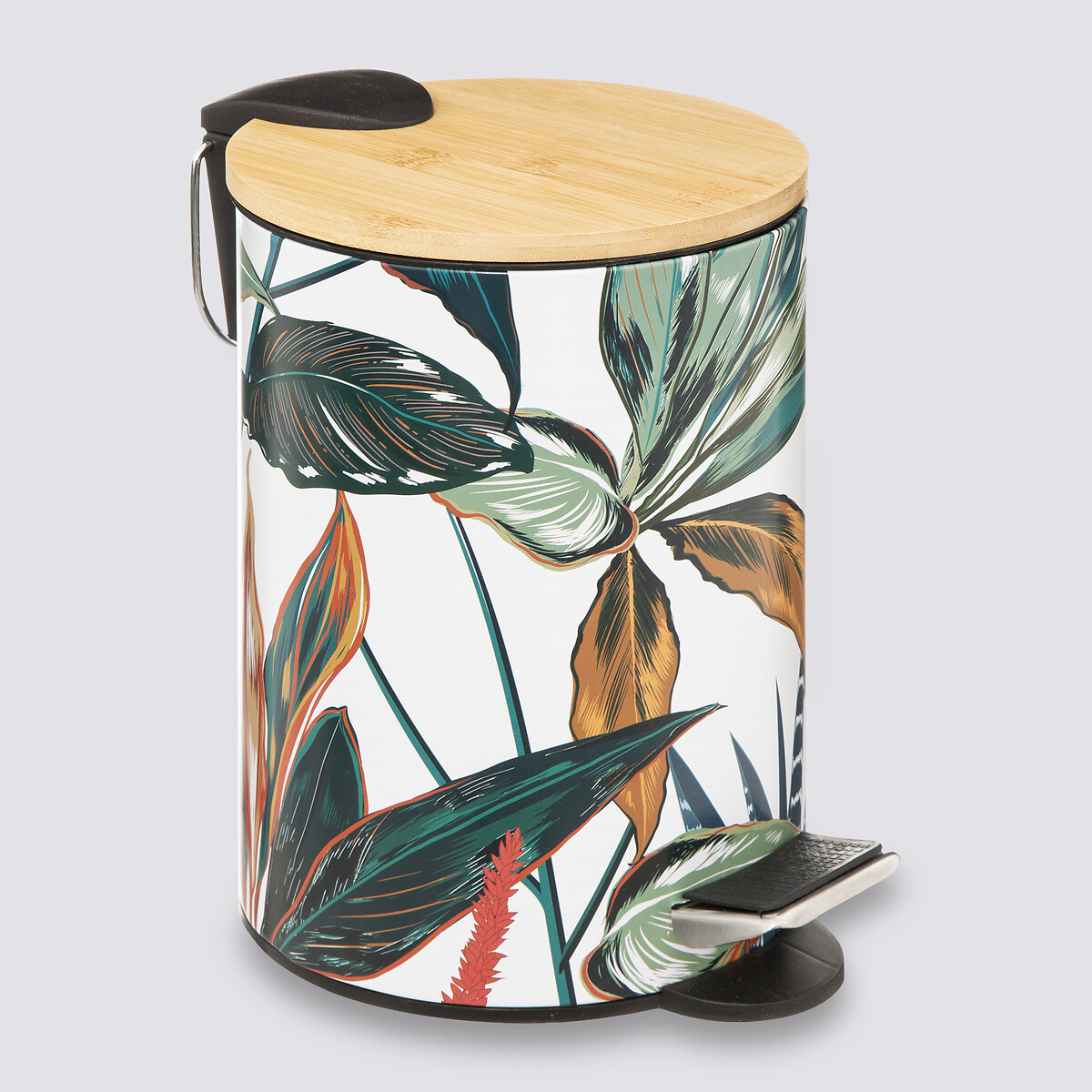 Poubelle métal soft close 3l, multicolore Palawan