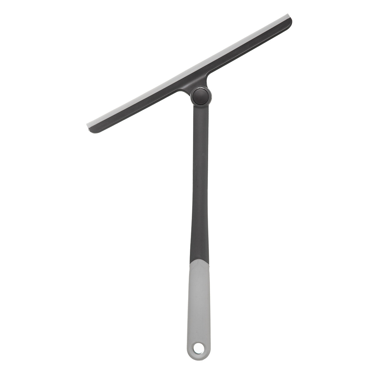 Raclette pivotante caoutchouc, gris 