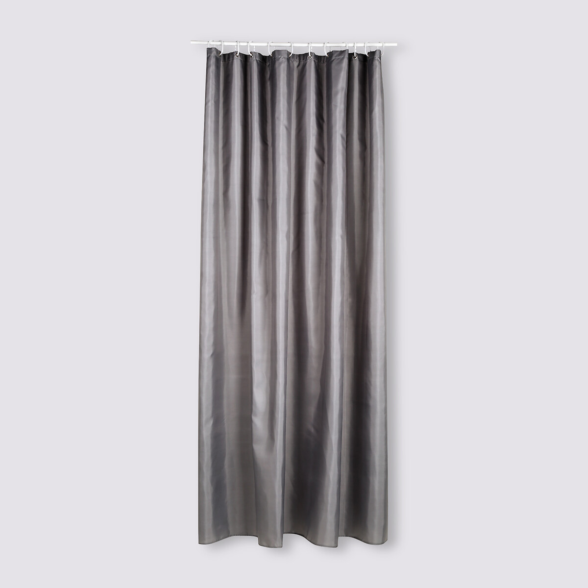Rideau de douche 180x200cm, gris Colorama