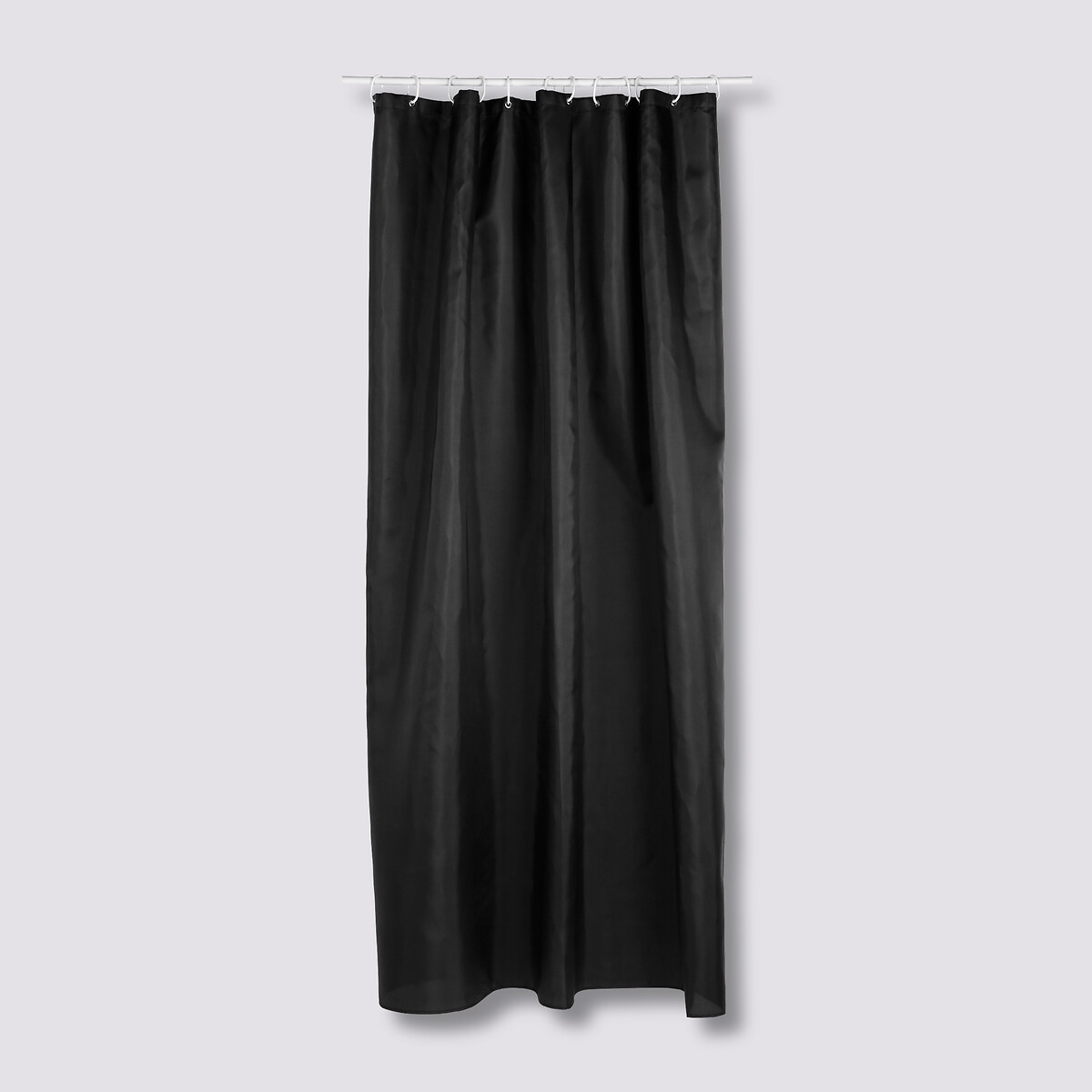 Rideau de douche 180x200cm, noir Colorama