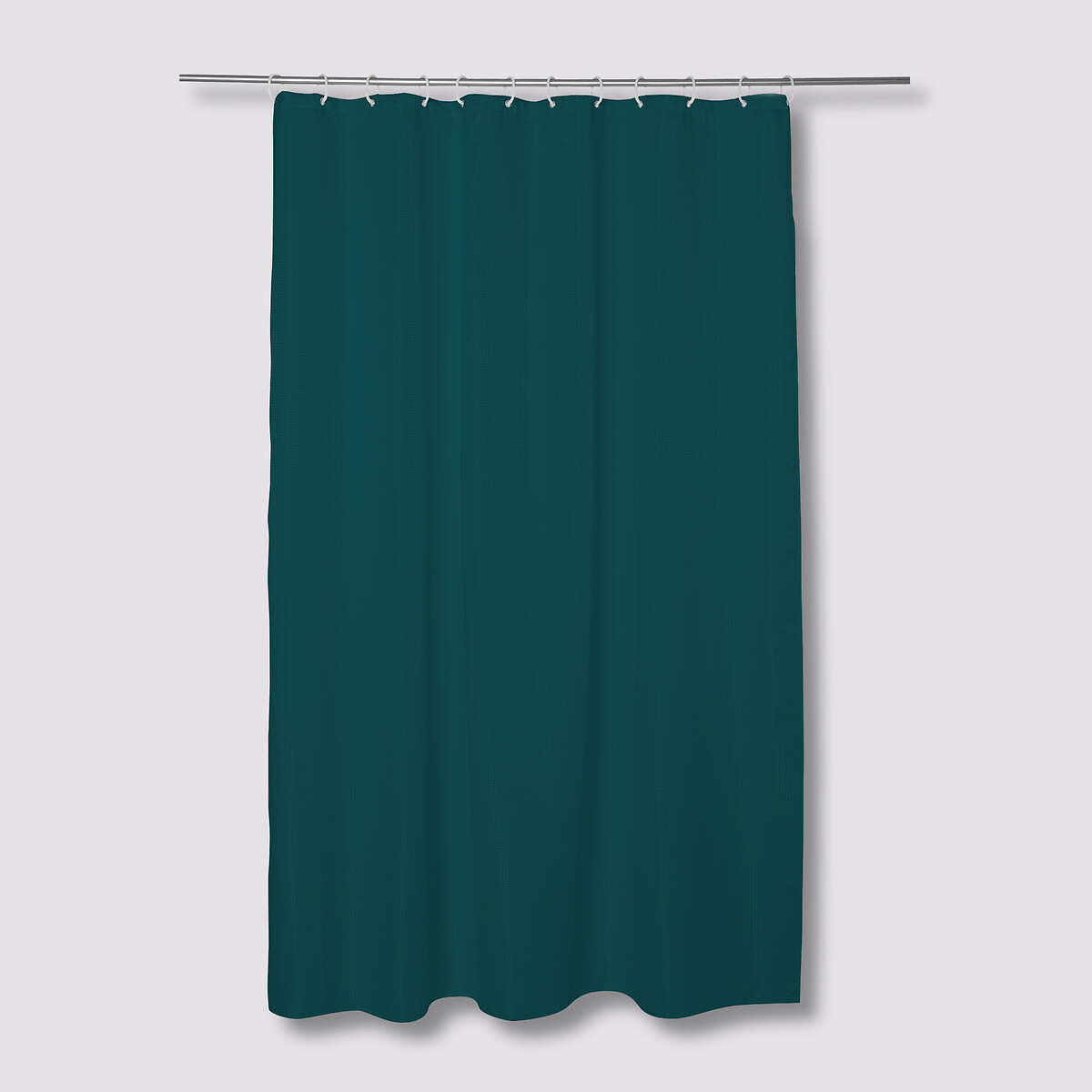Rideau de douche 180x200cm, bleu pétrole Modern color