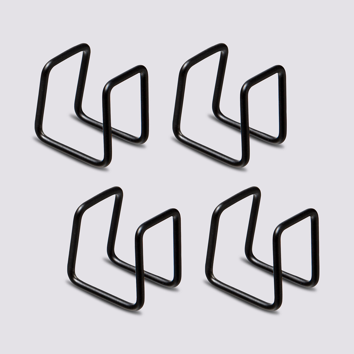 4 clips métals pour étagères Mix'n modul