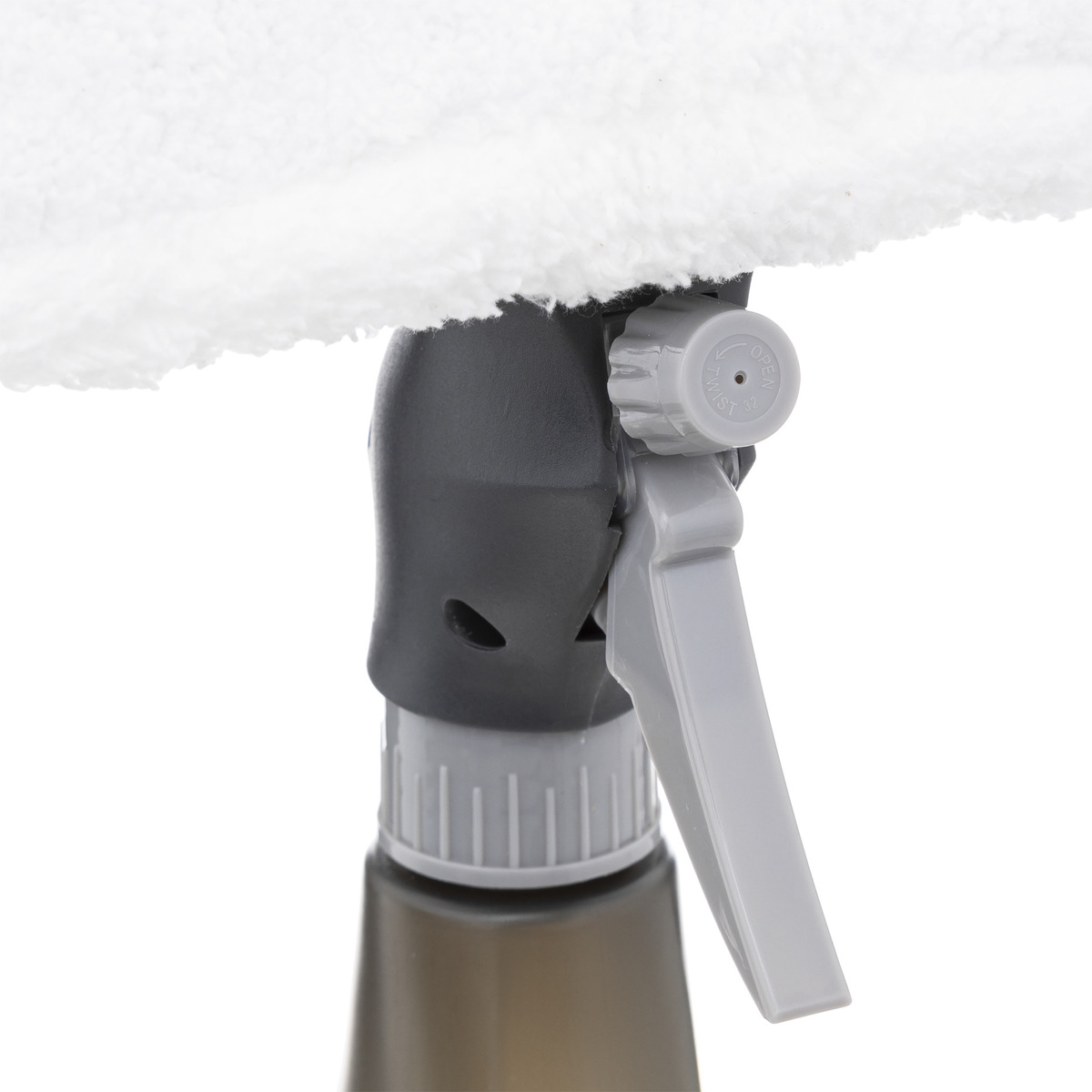 Spray lave-vitre 3en1, gris 