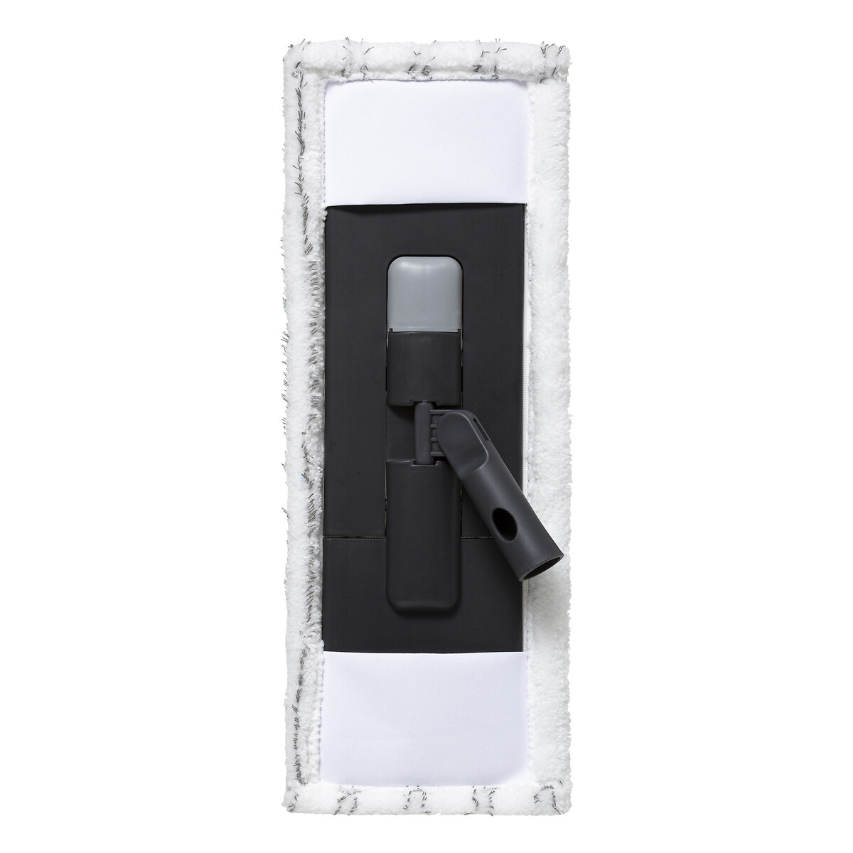 Tête de balai microfibre, gris Click & clean