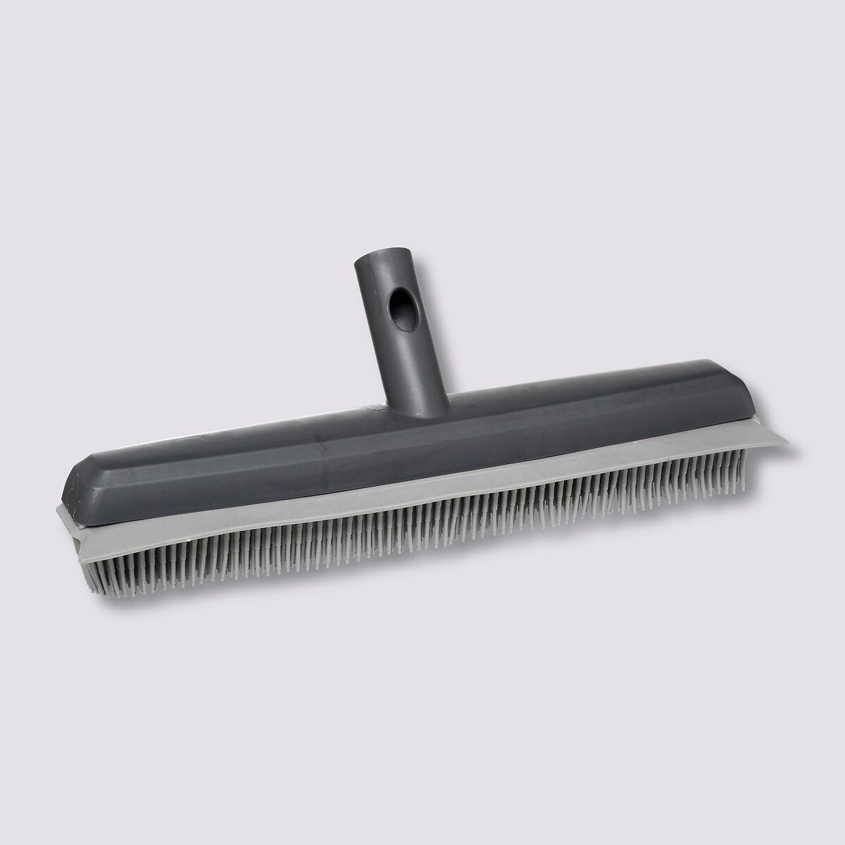 Tête de balai caoutchouc, gris Click & clean