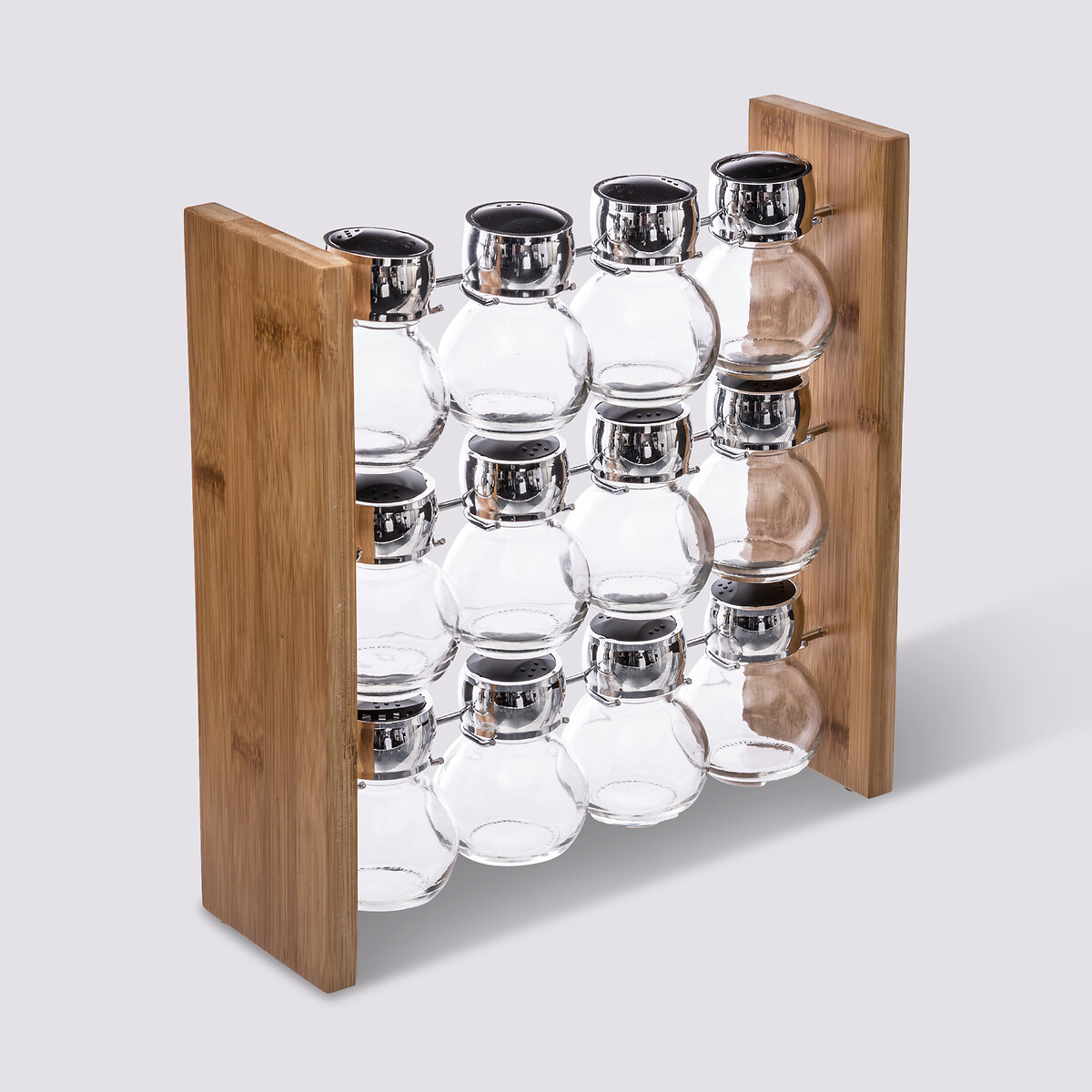 Support 12 pots à épices Bambou