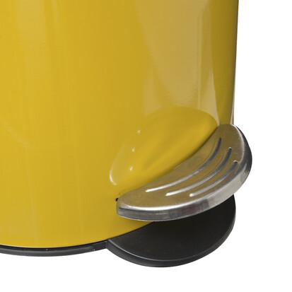 Poubelle métal soft close 3l, jaune Colorama