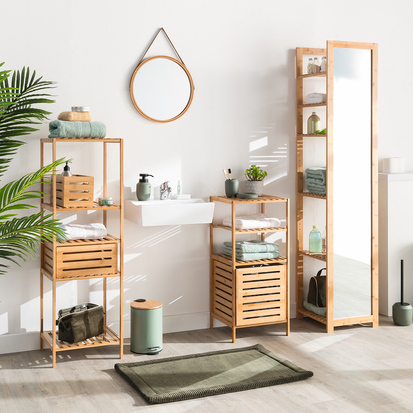 Poubelle soft close 3l, vert kaki Trio