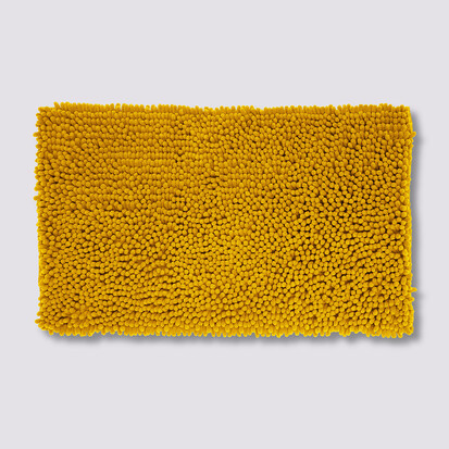 Tapis de bain 50x80 cm, jaune Colorama