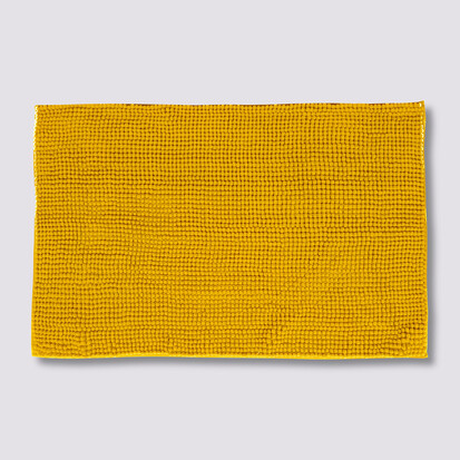 Tapis de bain 50x80 cm, jaune Colorama