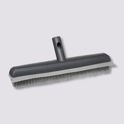 Tête de balai caoutchouc, gris Click & clean