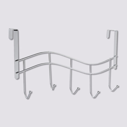 Patère 5 têtes vague métal Coaty