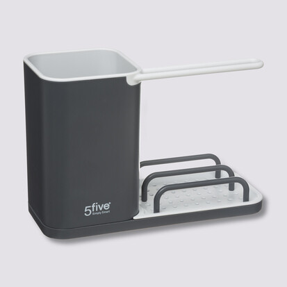 Organiseur d'évier 4en1, gris anthracite Néo