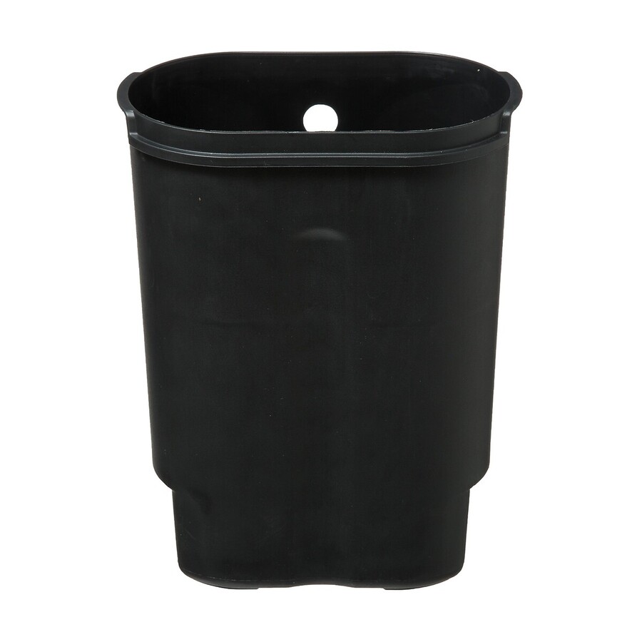 Poubelle soft close métal 6l, inox Siliflex