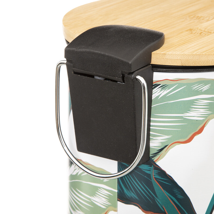 Poubelle métal soft close 3l, multicolore Palawan