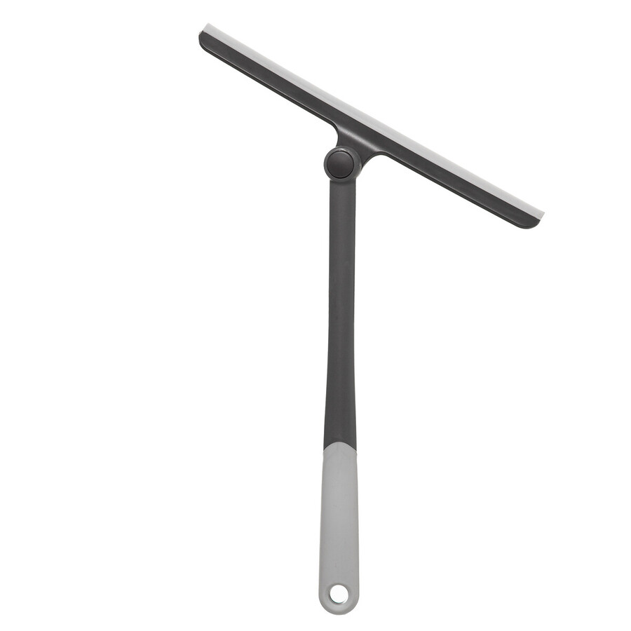 Raclette pivotante caoutchouc, gris 