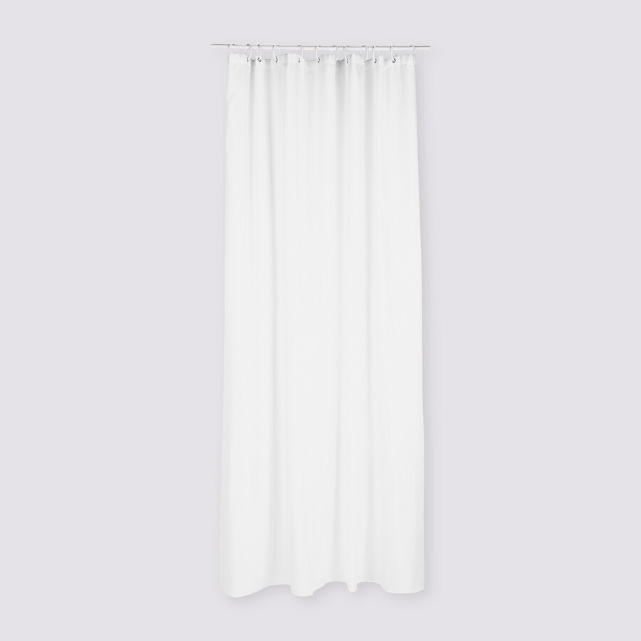Rideau de douche 180x200cm, blanc Colorama