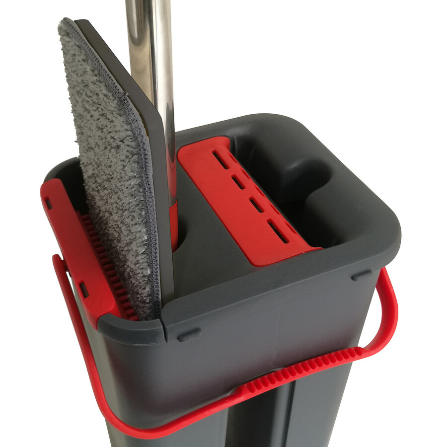 Seau essoreur avec balai 4l