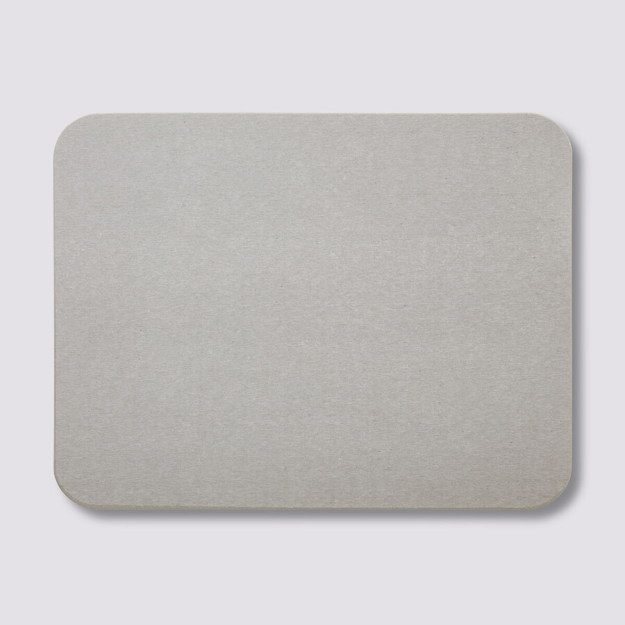 Tapis diatomite 35x45cm, gris 