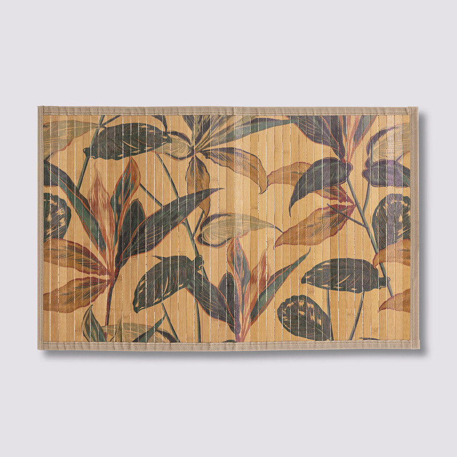 Tapis latte bambou 50x80 cm, multicolore Palawan