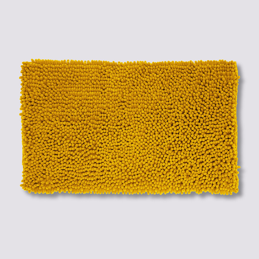 Tapis de bain 50x80 cm, jaune Colorama