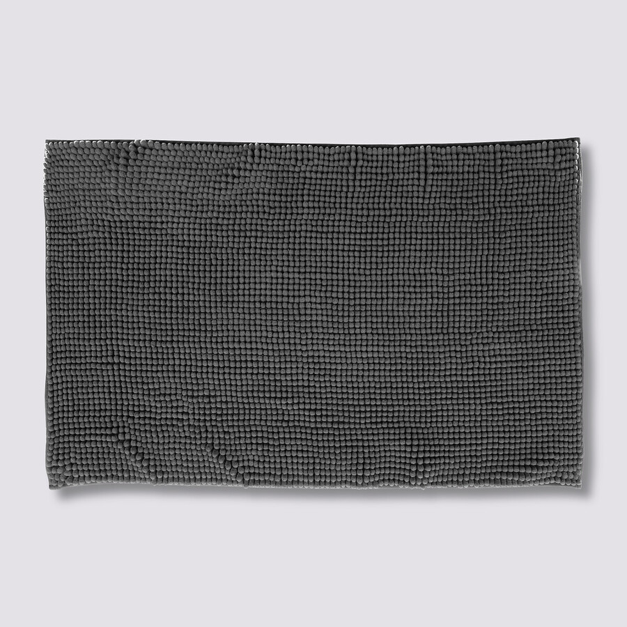 Tapis de bain 50x80 cm, gris anthracite Colorama