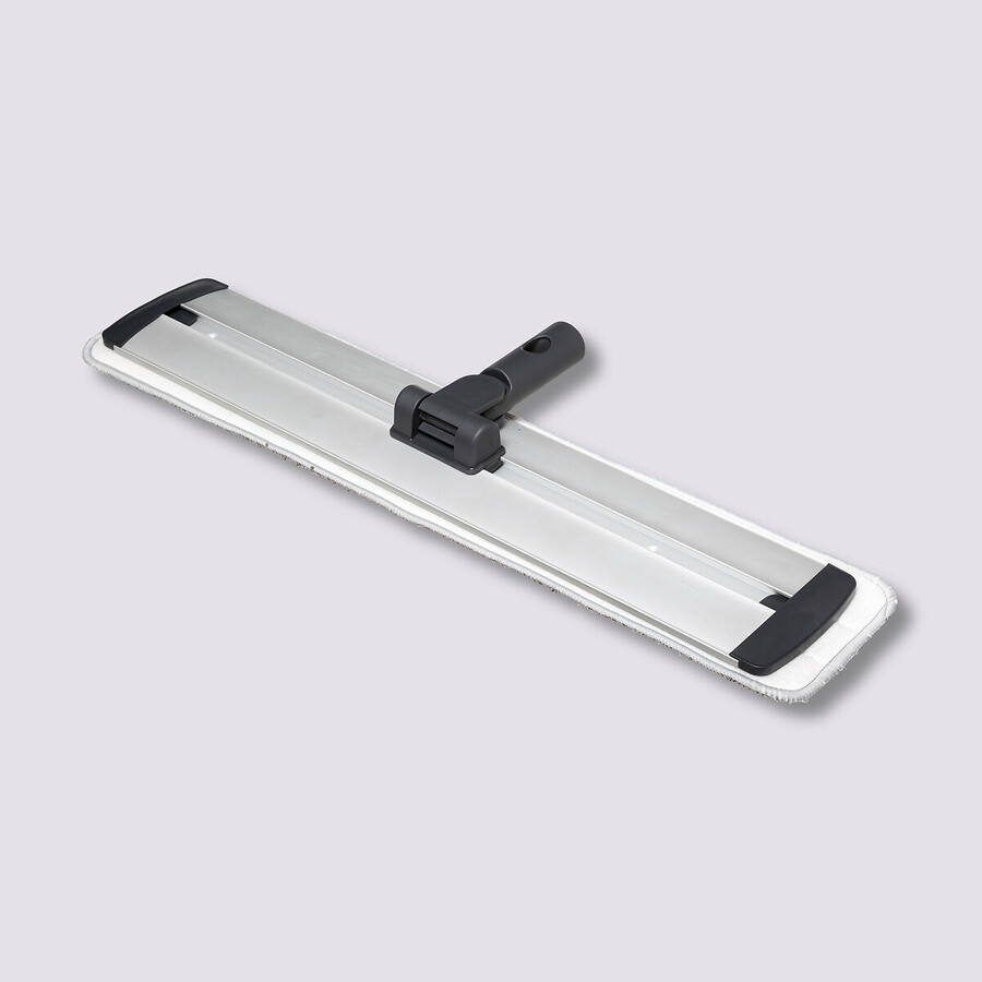 Tête de balai coulissant, gris Click & clean