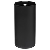 Poubelle ronde en métal 30l, vert Delta