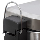 Poubelle rect soft close inox 5l 
