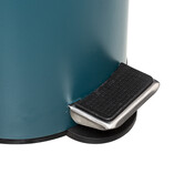 Poubelle soft close 3l, bleu pétrole Modern color