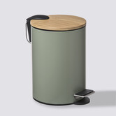 Poubelle soft close 3l, vert kaki Trio