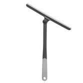 Raclette pivotante caoutchouc, gris 