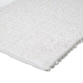Tapis 50x75 cm, blanc Colorama
