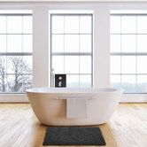 Tapis de bain 50x80 cm, noir Colorama