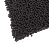 Tapis de bain 50x80 cm, noir Colorama