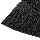 Tapis de bain 50x80 cm, noir Colorama