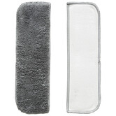 Tête lave-vitre microfibre, gris Click & clean