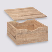 Tiroir et étagère 31cm, effet chêne naturel Mix'n modul