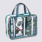 4 trousses de toilette, multicolore Palawan