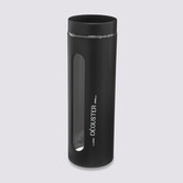 Bocal verre et métal 1,9l, noir Ublo