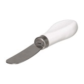 Beurrier céramique avec couteau, blanc Seramik