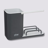 Organiseur d'évier 4en1, gris anthracite Néo