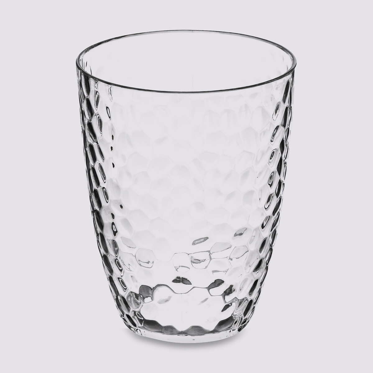 Gobelet martelé, transparent Estiva