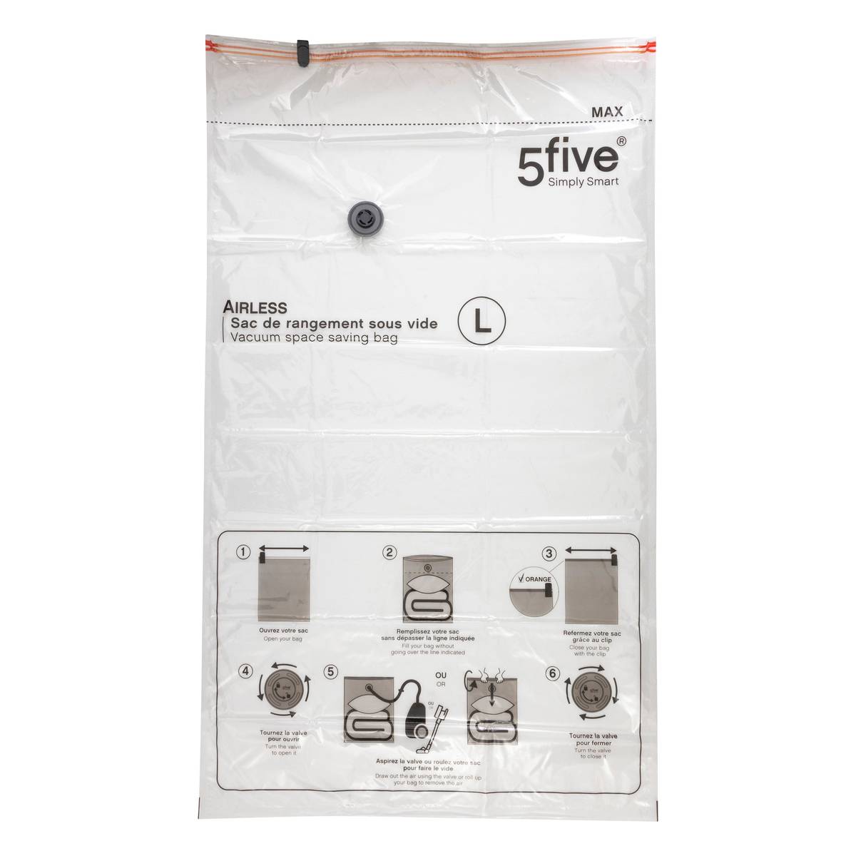 Lot de 10 sacs compresseurs Airless