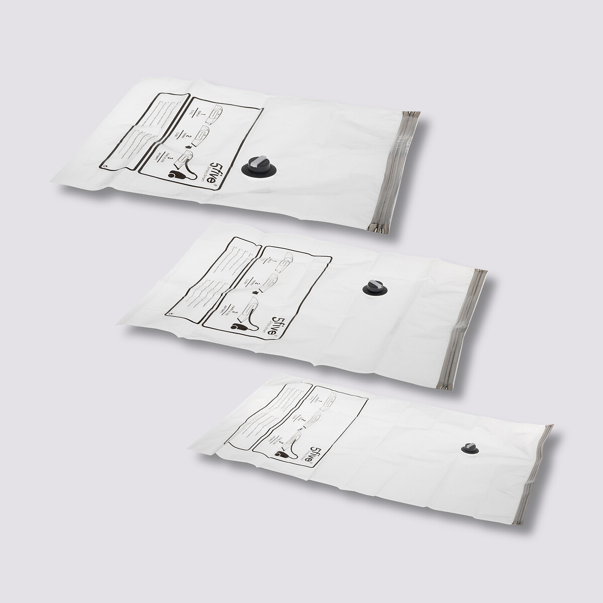 Lot de 5 sacs compresseurs Airless