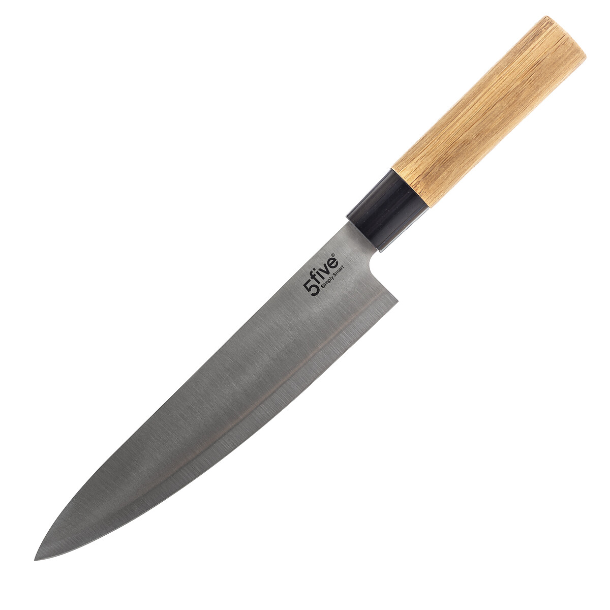 Bloc 5 couteaux, manche bambou Black bambou